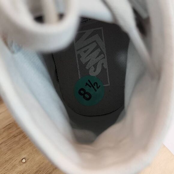 Vans Sk8-Hi Tapered Stackform Sneakers Men's 8.5 / Women's 10 Gray Suede - Picture 10 of 11